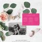 Paintly Hot Pink Gold | Printable Weekend Itinerary