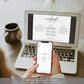Lucas Script White | Printable Weekend Itinerary