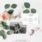 Lucas Script White | Printable Weekend Itinerary