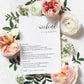 Lucas Script White | Printable Weekend Itinerary - Black Bow Studio