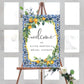 Positano Oranges | Printable Welcome Sign Template