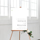 Ellesmere White | Printable Welcome Sign Template