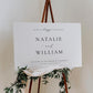 Ellesmere White | Printable Welcome Sign Template