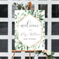 Everly Greenery | Printable Welcome Sign