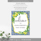 Positano Lemons | Printable Welcome Sign Template - Black Bow Studio