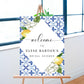 The Med Lemons | Printable Welcome Sign Template