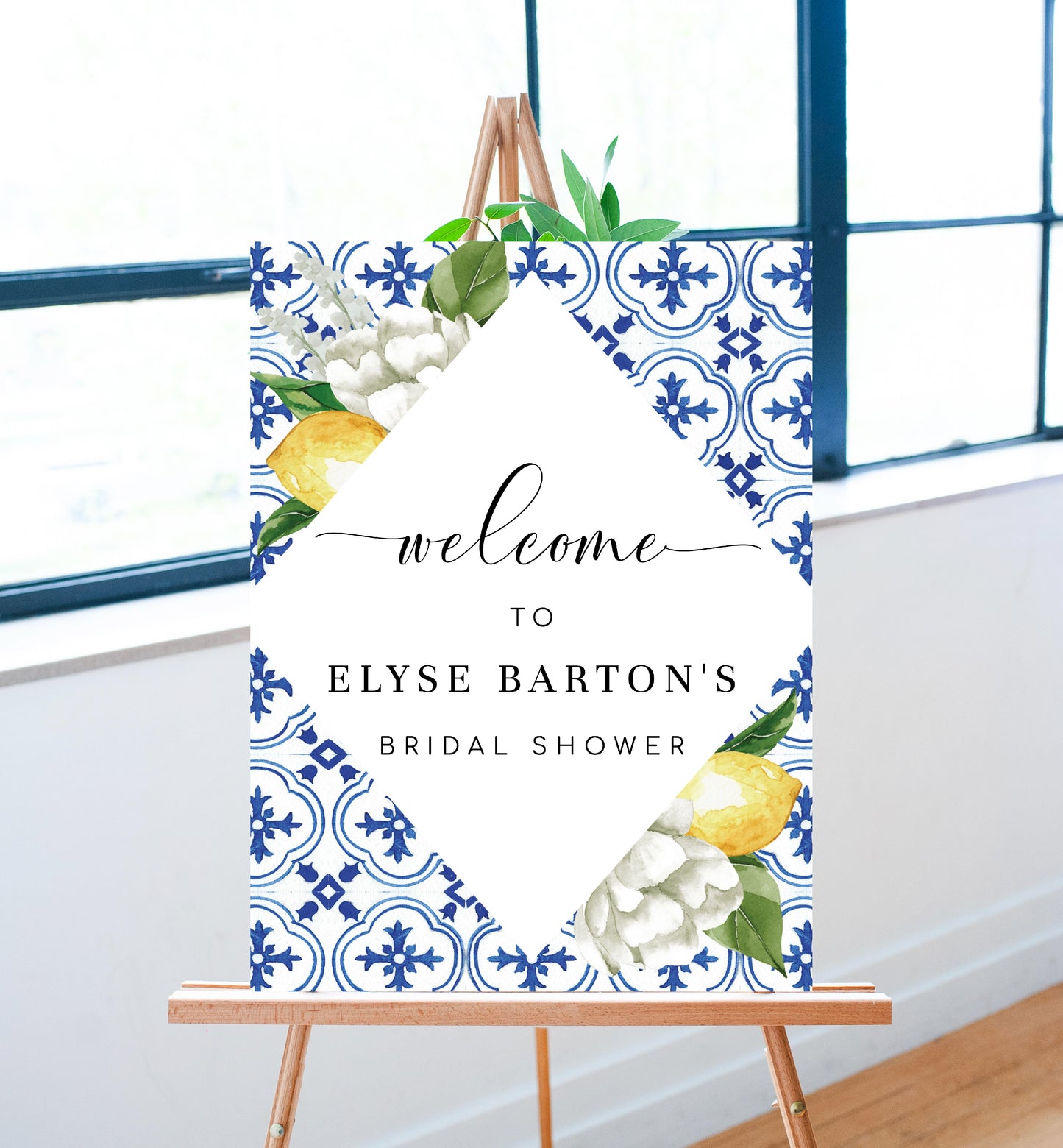 The Med Lemons | Printable Welcome Sign Template