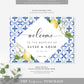 The Med Lemons | Printable Welcome Sign Template