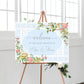 Trianon Blue | Printable Welcome Sign