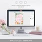 Woodland Animals Pink | Printable Welcome Sign