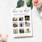 Lucas White | Printable Where Were They Photo Bridal Shower Game
