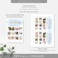 Watercolour Blue | Printable Guess The Baby Photo Baby Shower Game - Black Bow Studio