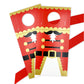 Nutcracker Coat Red | Wine Bottle Tag Kit