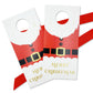 Santa Coat Red | Wine Bottle Tag Kit