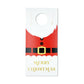 Santa Coat Red | Wine Bottle Tag Kit